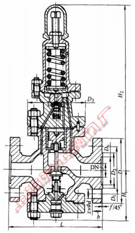 Y43H-40��Y43H-63 ���Ȍ�(d��o)����ʽ�����p���y���μ��Y(ji��)��(g��u)�ߴ�ʾ��D
