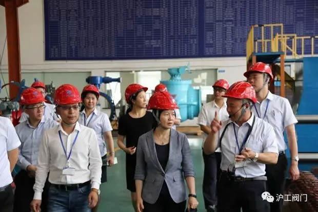 嘉定區(qū)副區(qū)長陸祖芳等領(lǐng)導(dǎo)一行蒞臨我公司視察指導(dǎo)工作(圖6)