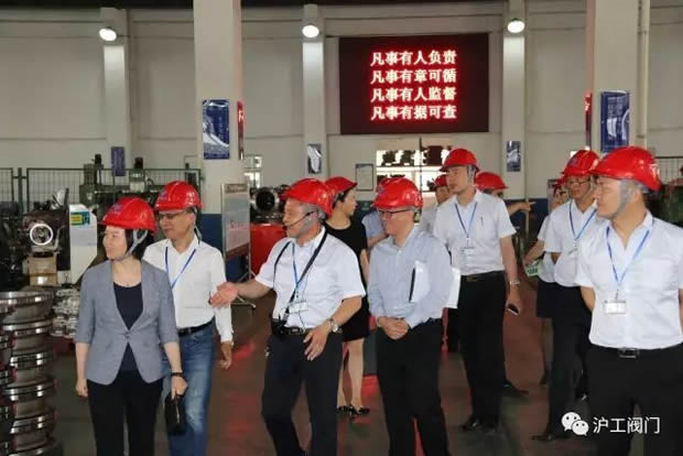 嘉定區(qū)副區(qū)長陸祖芳等領(lǐng)導(dǎo)一行蒞臨我公司視察指導(dǎo)工作(圖10)